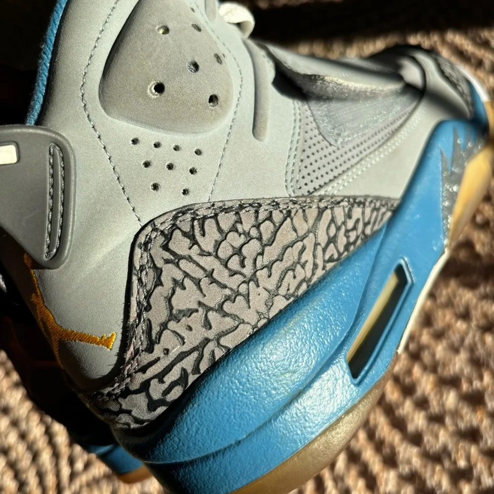 Nike Air Jordan Son of Mars Shaded Blue University Gold Basketball Shoes 9.5